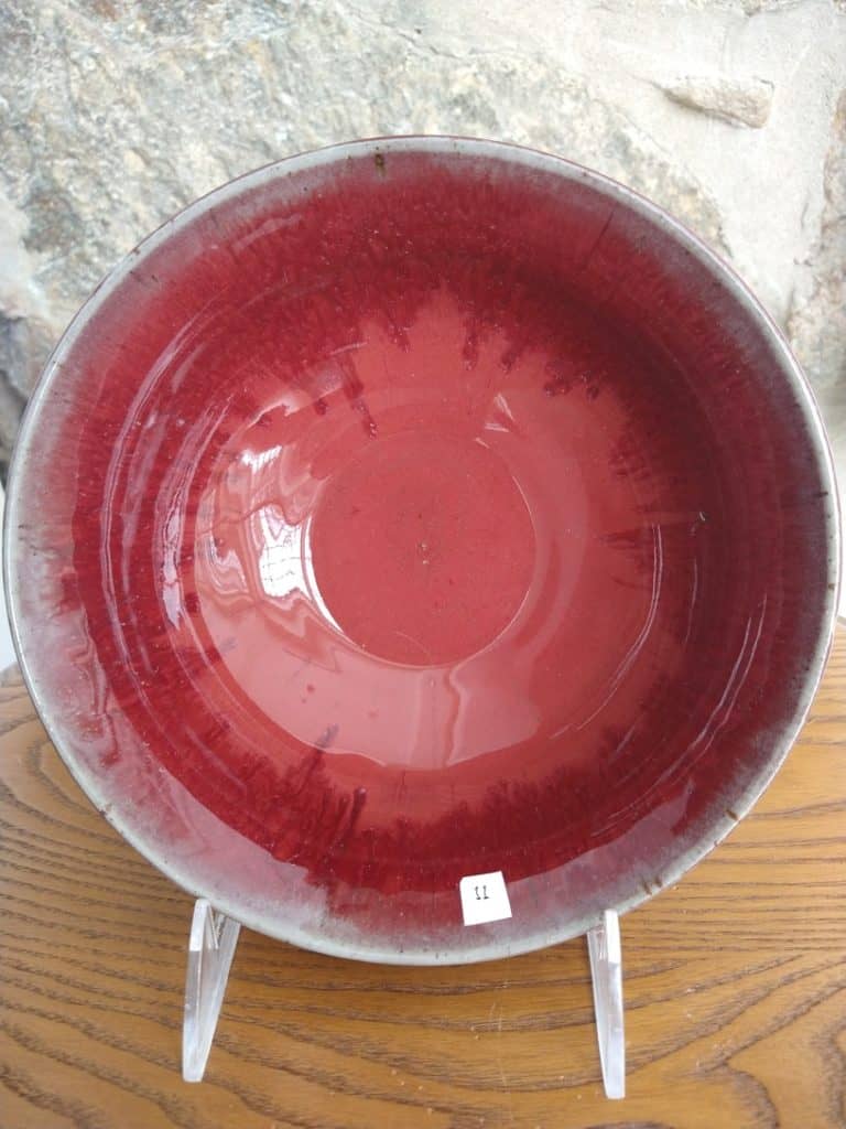 Small Red Bowl (2)