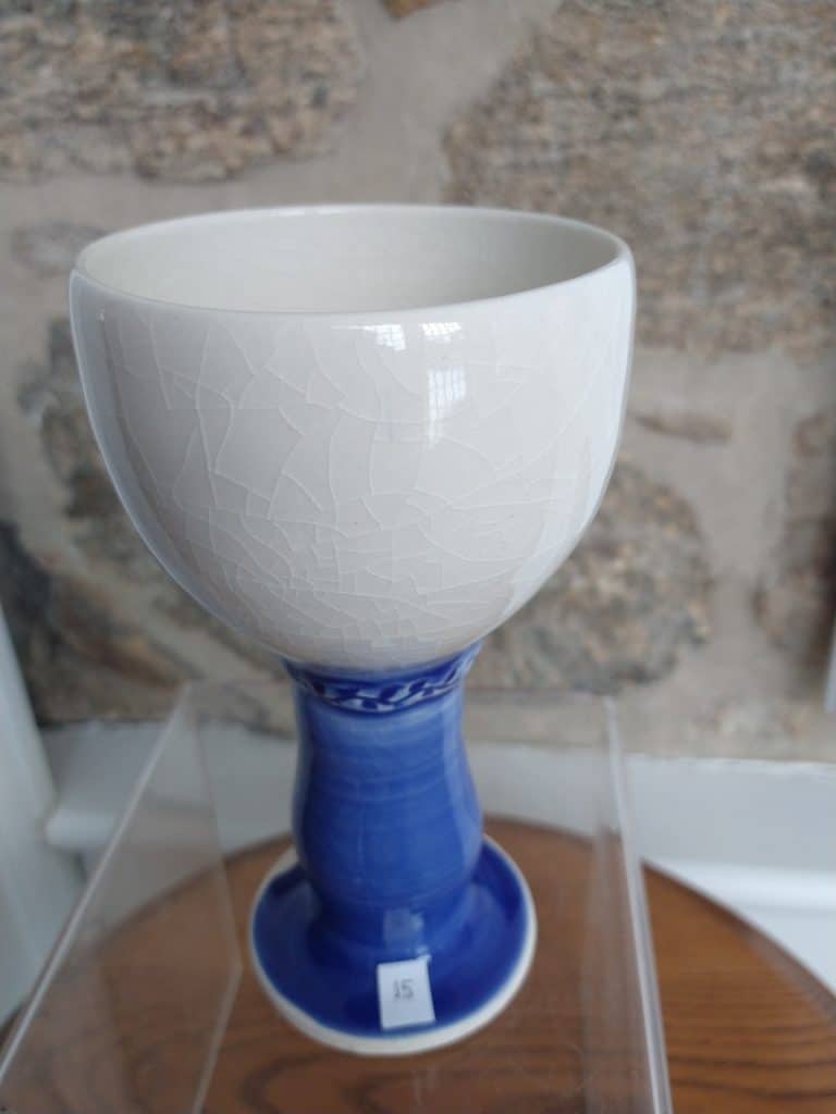 Blue & White Goblet (2)