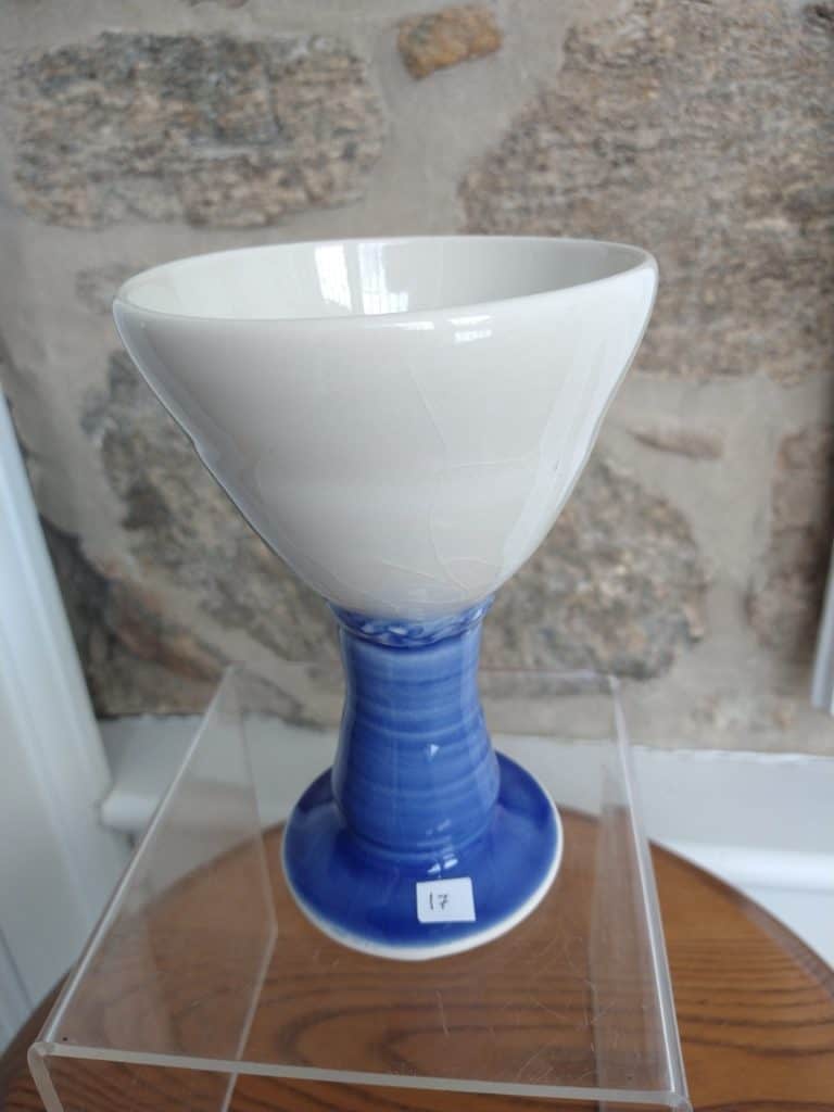 Blue & White Goblet (4)