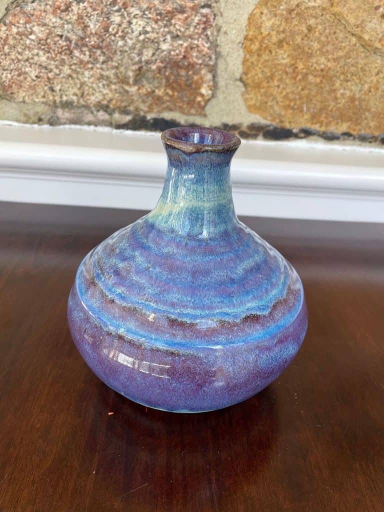 Blue Bottle Vase