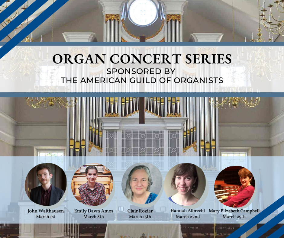 AGO Concert Series 2022 for Lent page