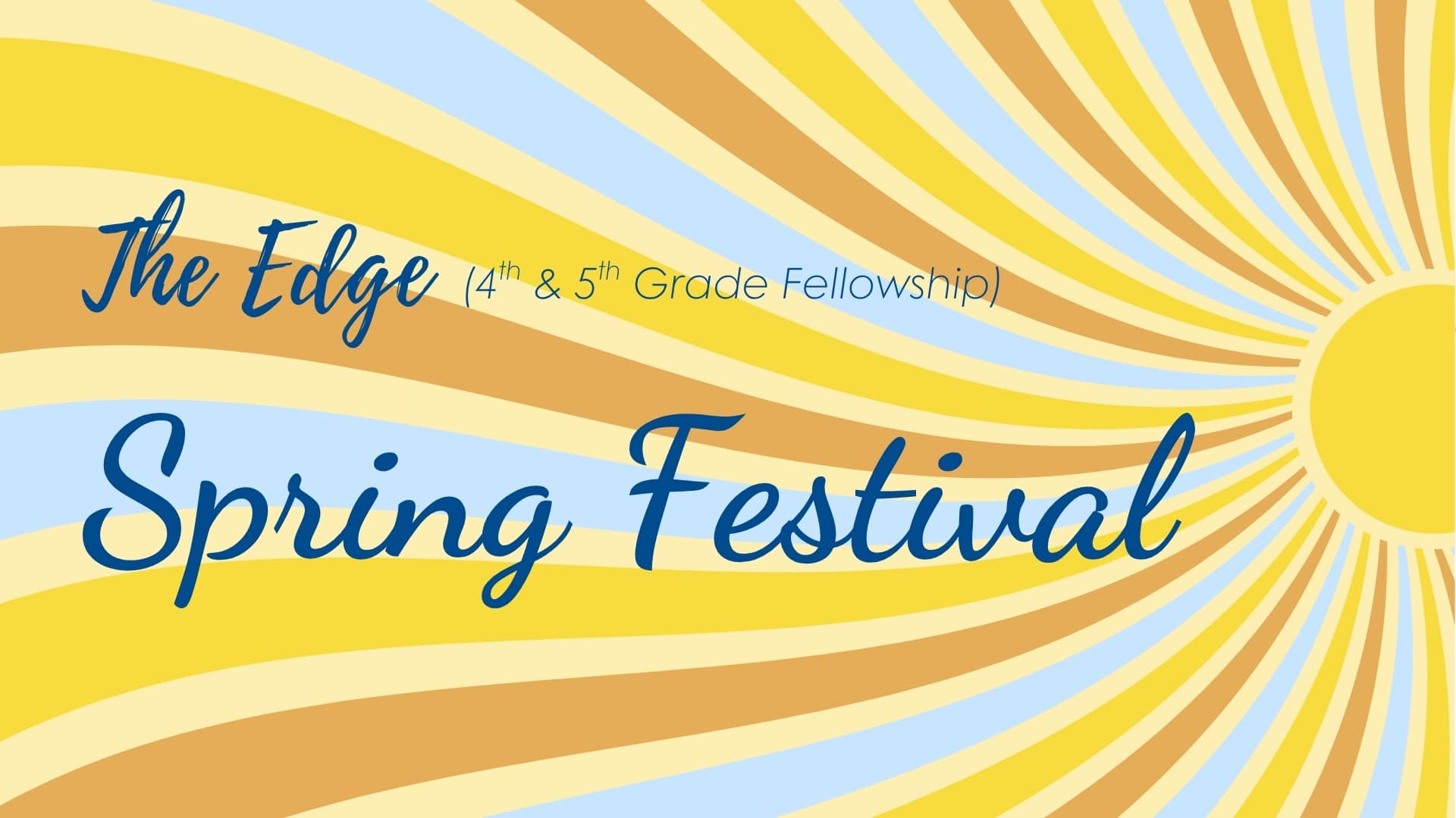 The Edge: Spring Festival - St. David's Episcopal Church